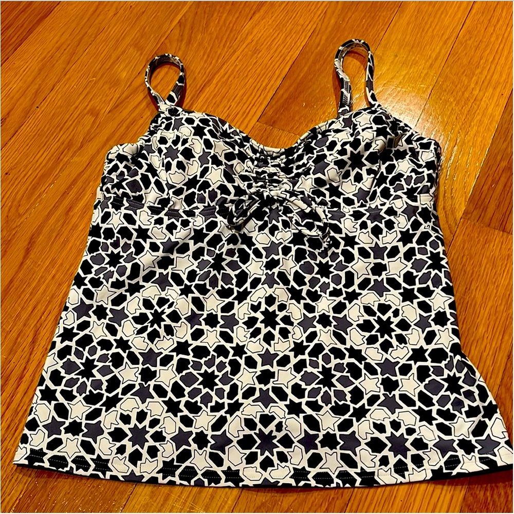 Lands End Tankini Top Size 4P